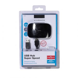 USB Super Speed Hub Vivanco